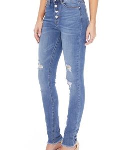 Judy Blue High Waist Button Fly Skinny Jeans